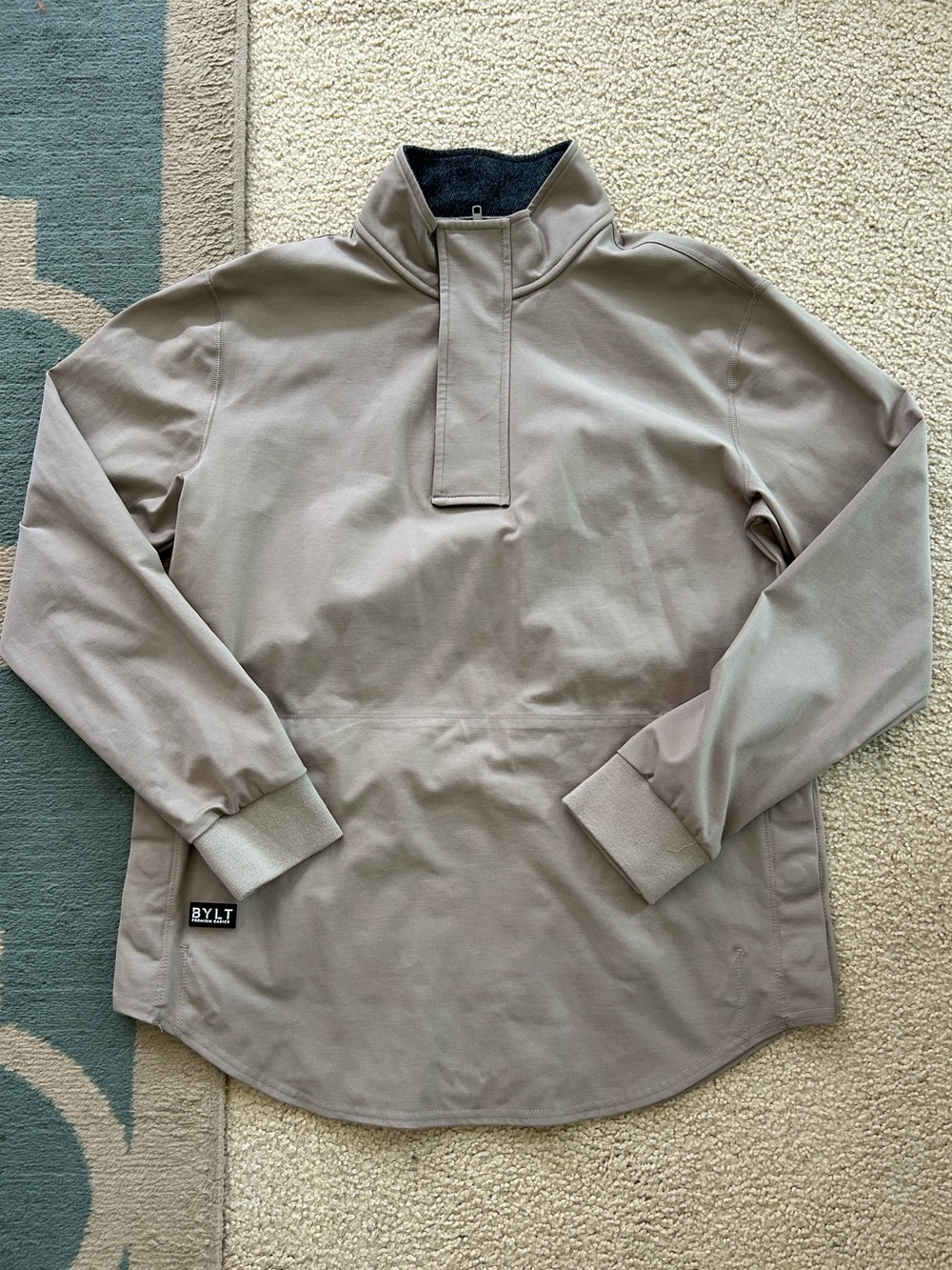 BYLT Elite+ Fairway Drop-Cut Pullover in Fawn